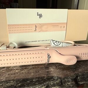 Lange Le Duo Grande Airflow Styler in Soft Pink